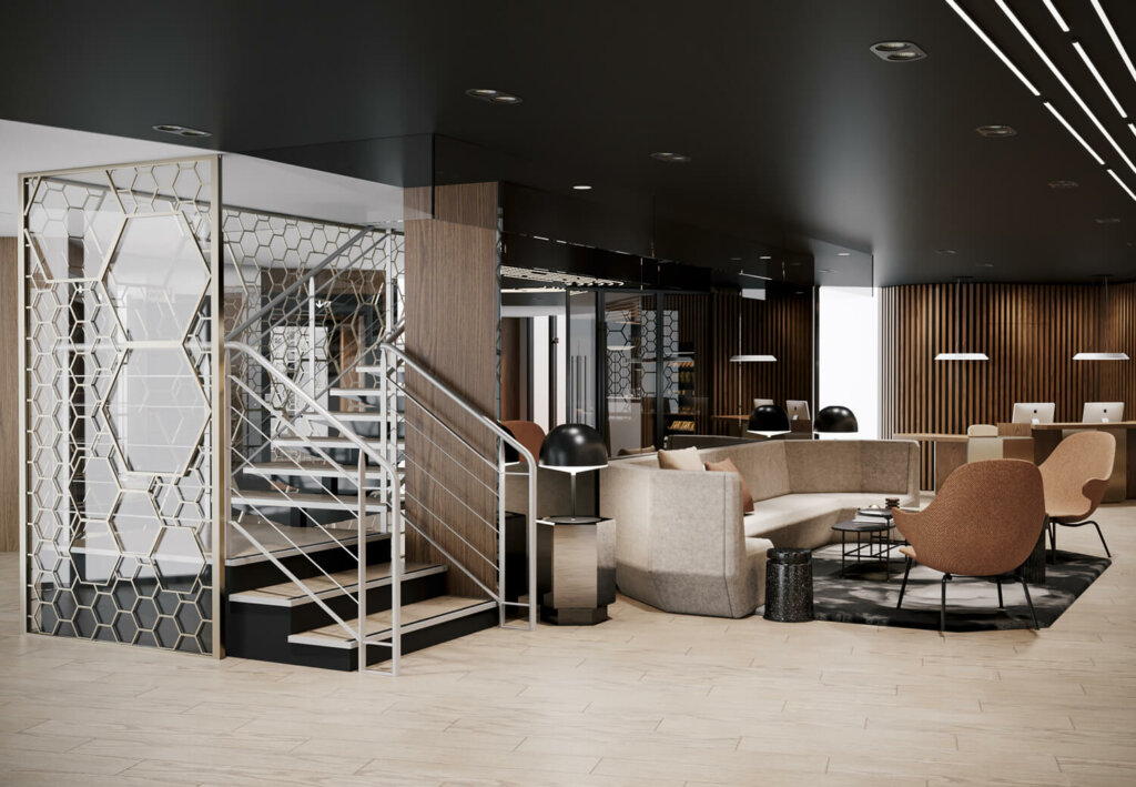 Atlantis - Restructuration des espaces communs et étages partiels d'un immeuble de bureaux